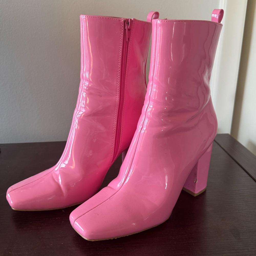 HOT PINK BOOTS